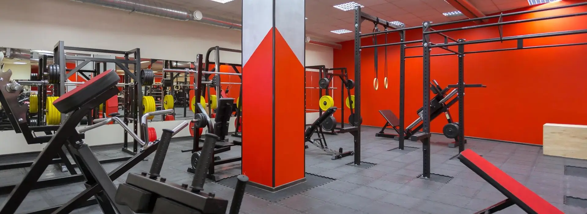 Modern Fitness Studio in Urban Location